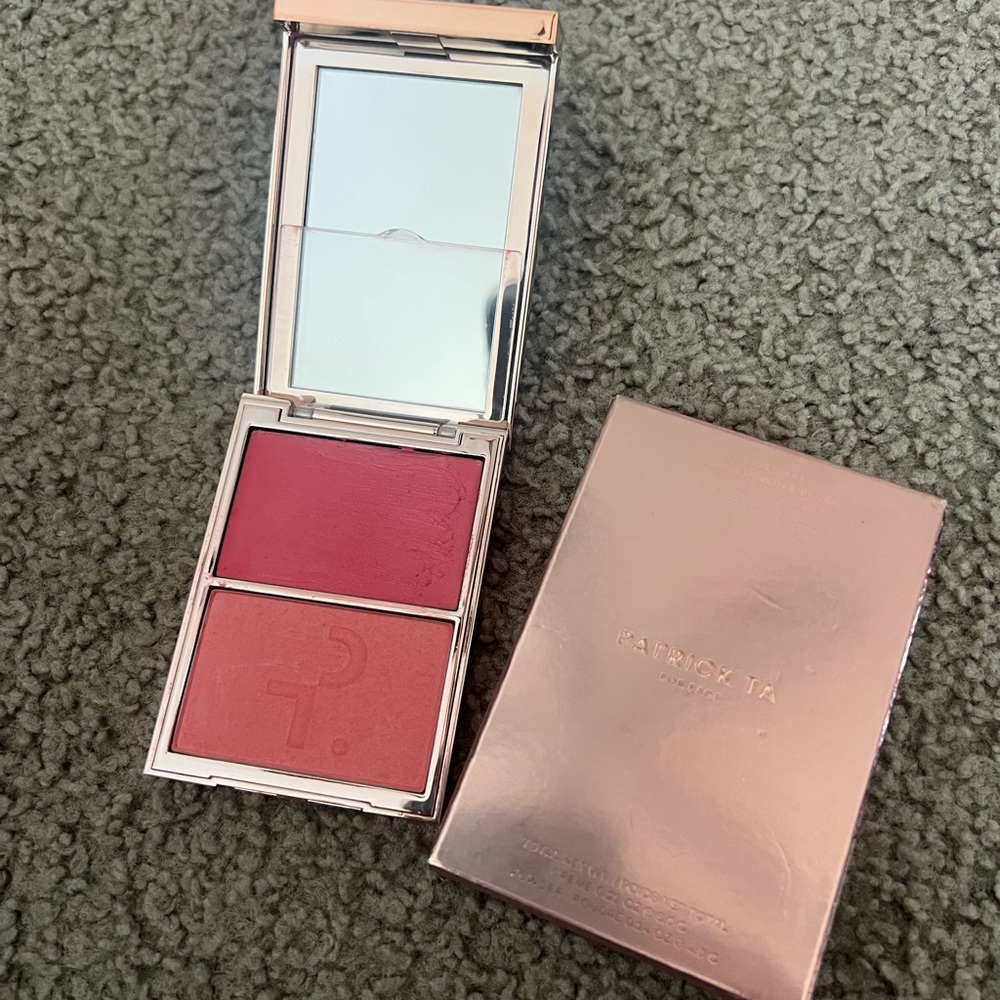 Patrick Ta Double Take Creme & Powder Blush Duo - She’s that girl